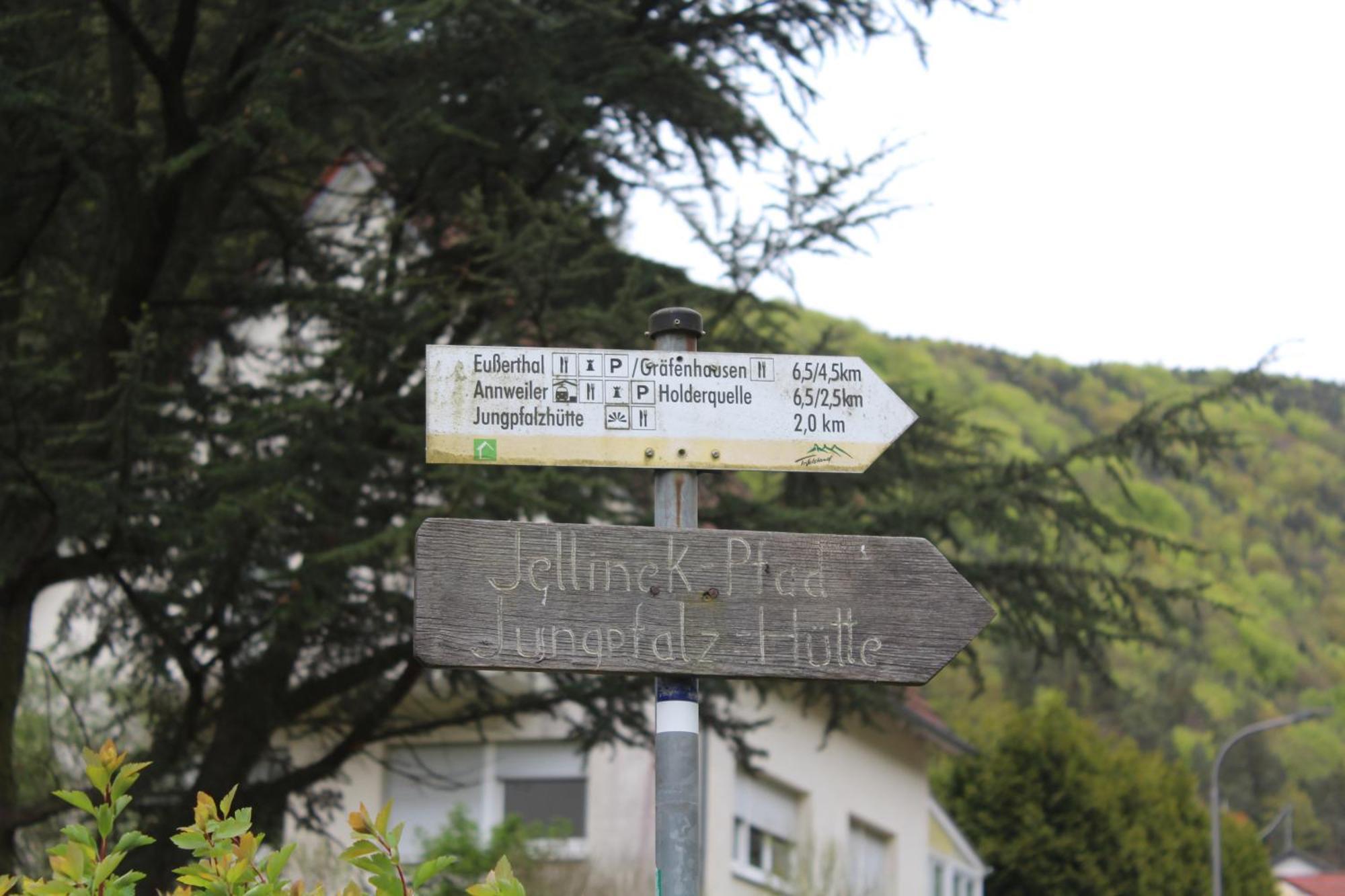 Ferienwohnung Jungpfalzstieg Rinnthal エクステリア 写真